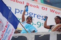 Protests by  YSR Congress  Party Workers Photos